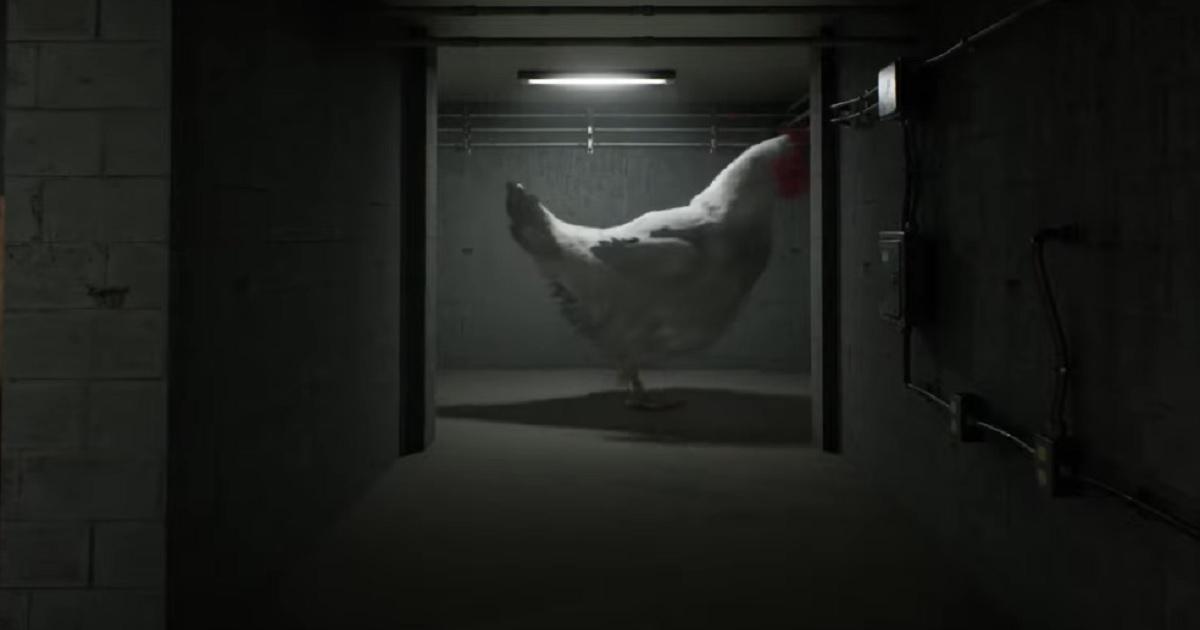 被大鸡鸡追杀的恐怖游戏《Chicken Feet》将登陆上线 Steam-吾爱源码acg次元论坛