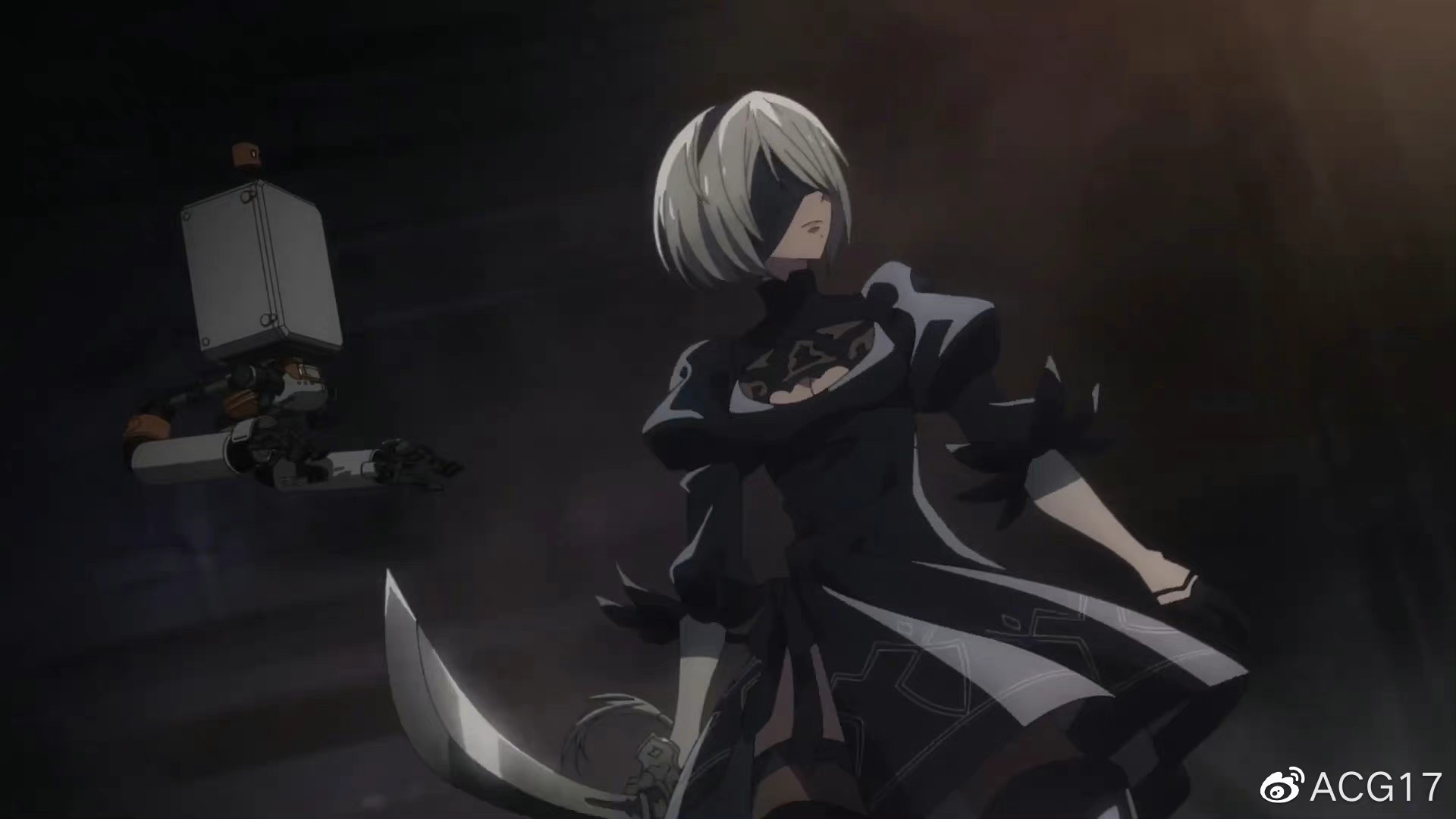 1月新番《尼尔：机械纪元 Ver1.1a》2B&9S角色PV及视觉图公开