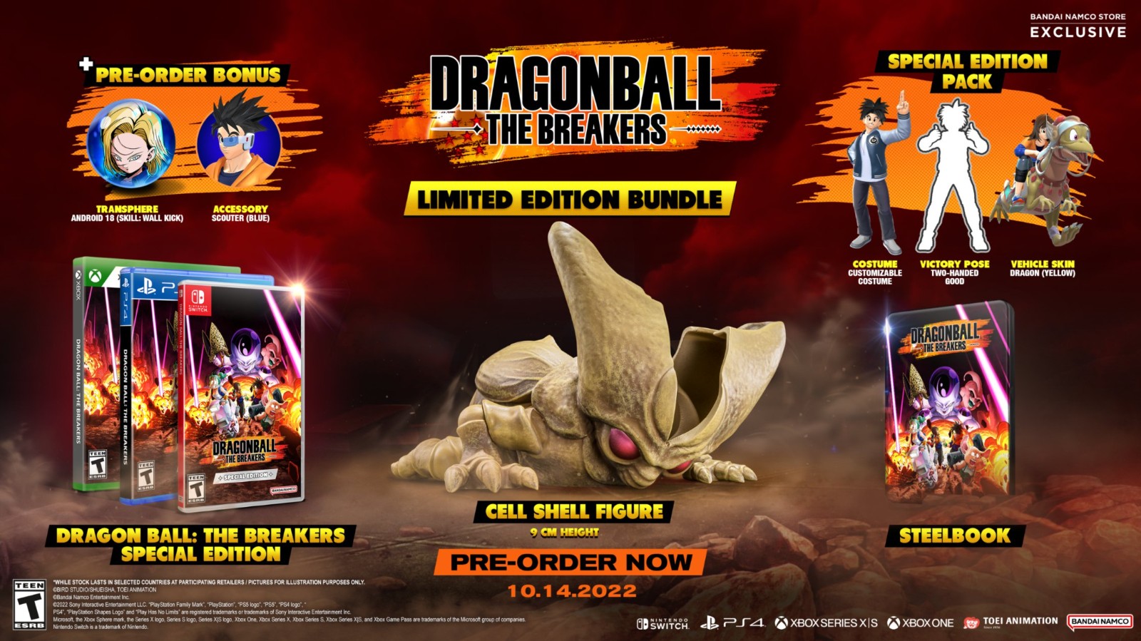 《七龙珠：破界斗士》限定版送9CM沙鲁模型-吾爱源码acg次元论坛