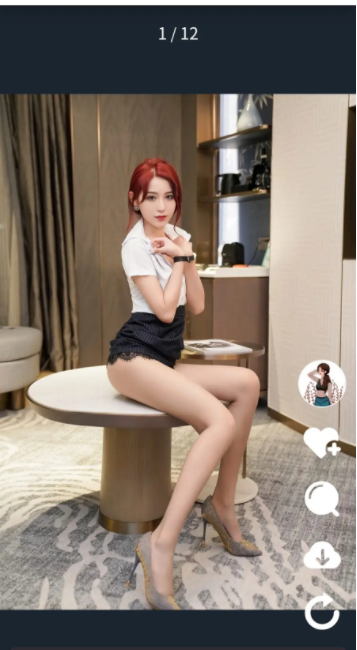 SEO-套-图源码模仿抖音模式。wp图片主题风格